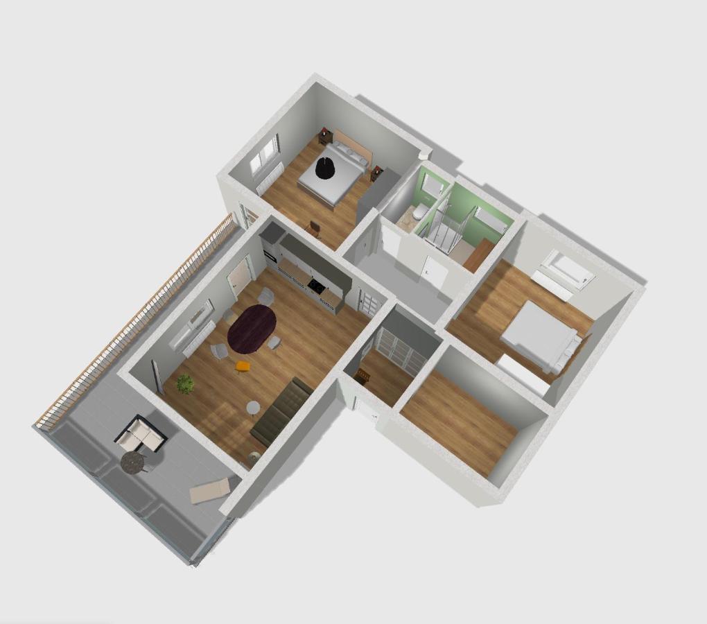 Apartment Hildegard Jenig Exteriör bild